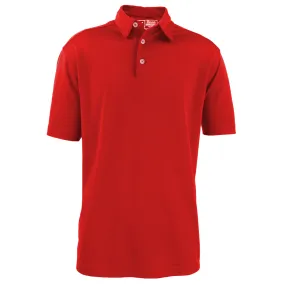 48-Hour Zusa Men's Red Everyday Pique Polo