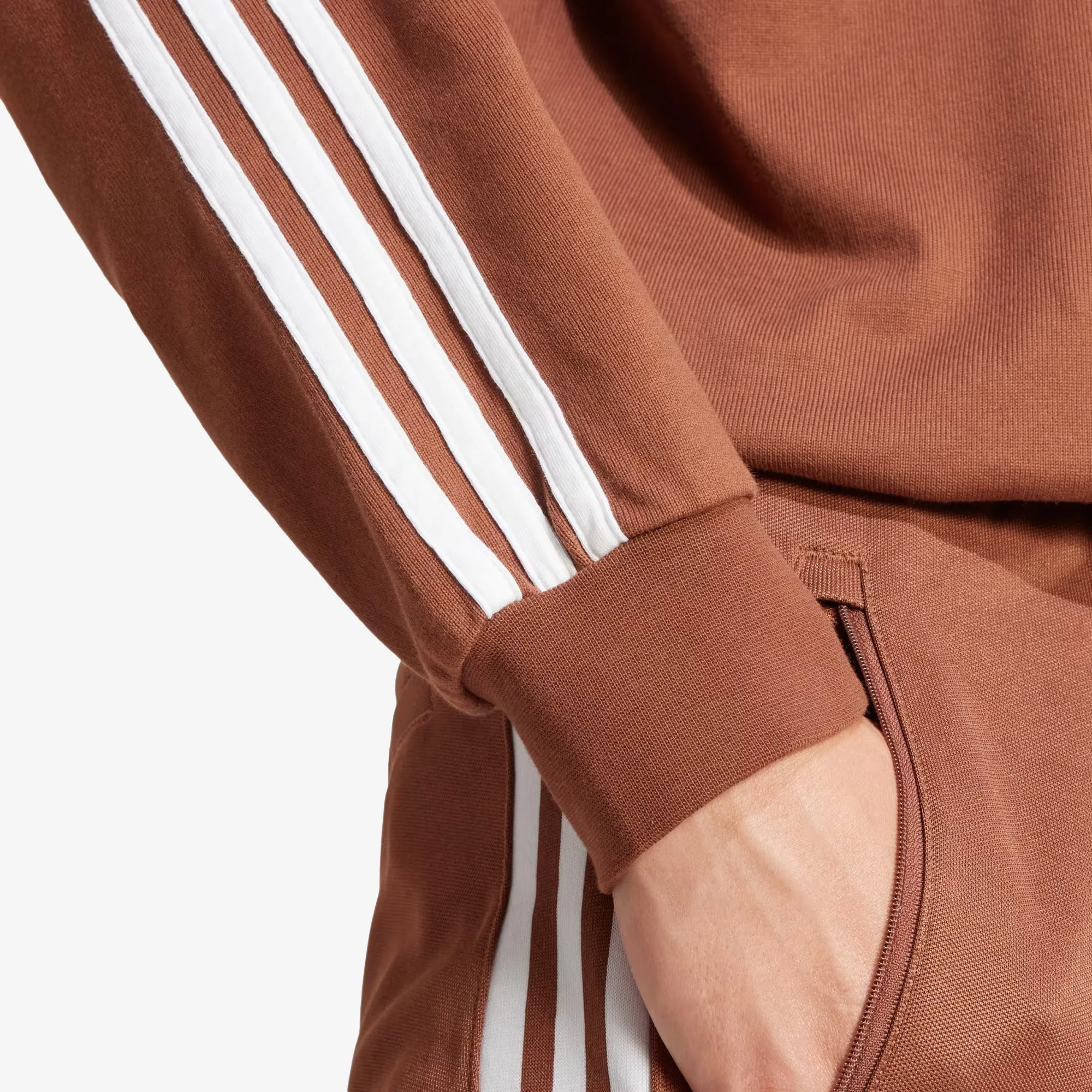 Adidas Originals | ADICOLOR RUGBY POLO SHIRT { PRELOVED BROWN