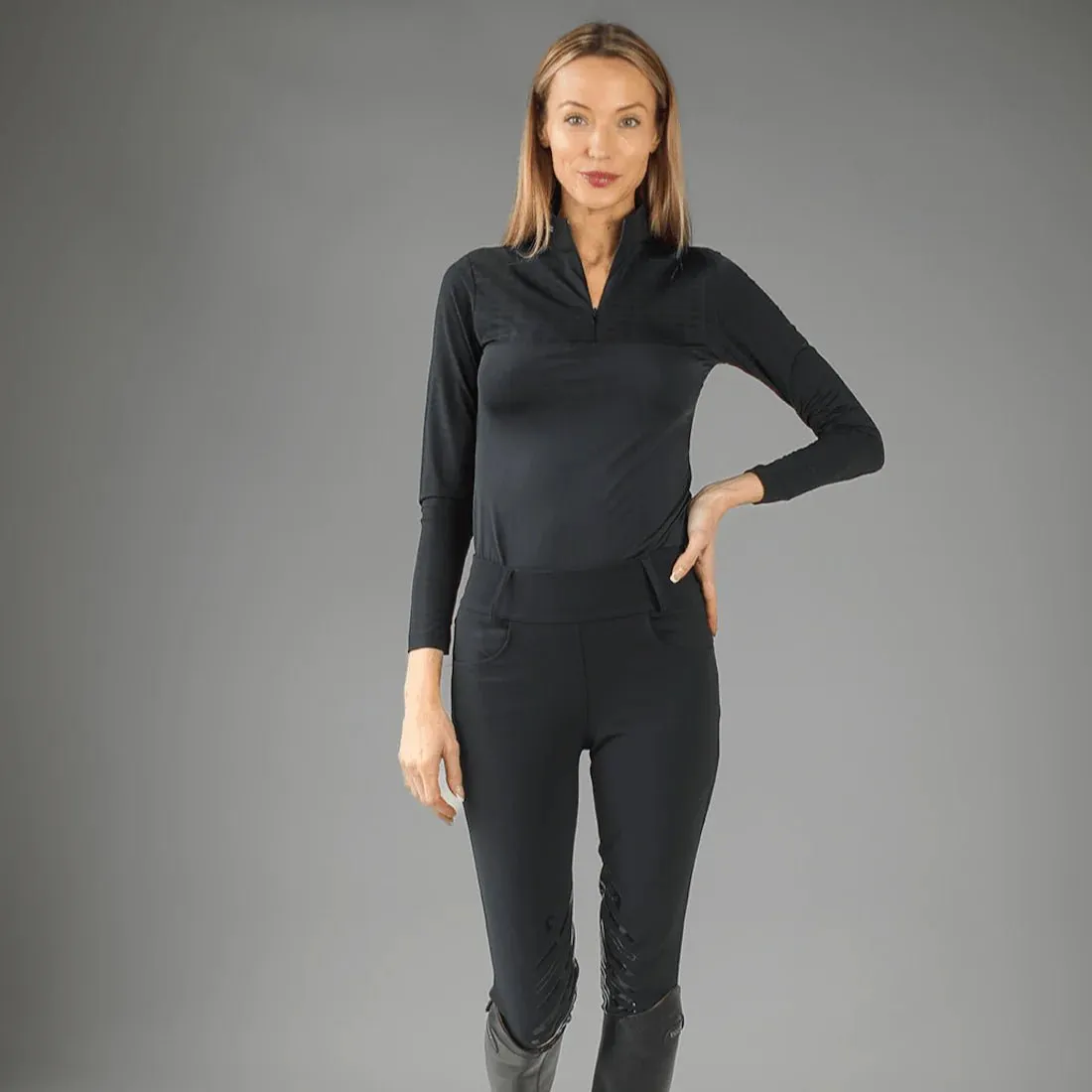 Armateq BLACK - ULTRA BREATHABLE LONG SLEEVE SHIRT