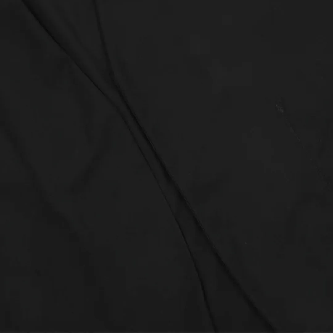 Black Collarless Fitted Blazer