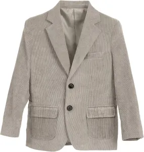 Boy Corduroy Blazer Formal Notched Lapel Cute Casual Slim Fit Tuxedo Wedding Tuxedo Blazer for Boy