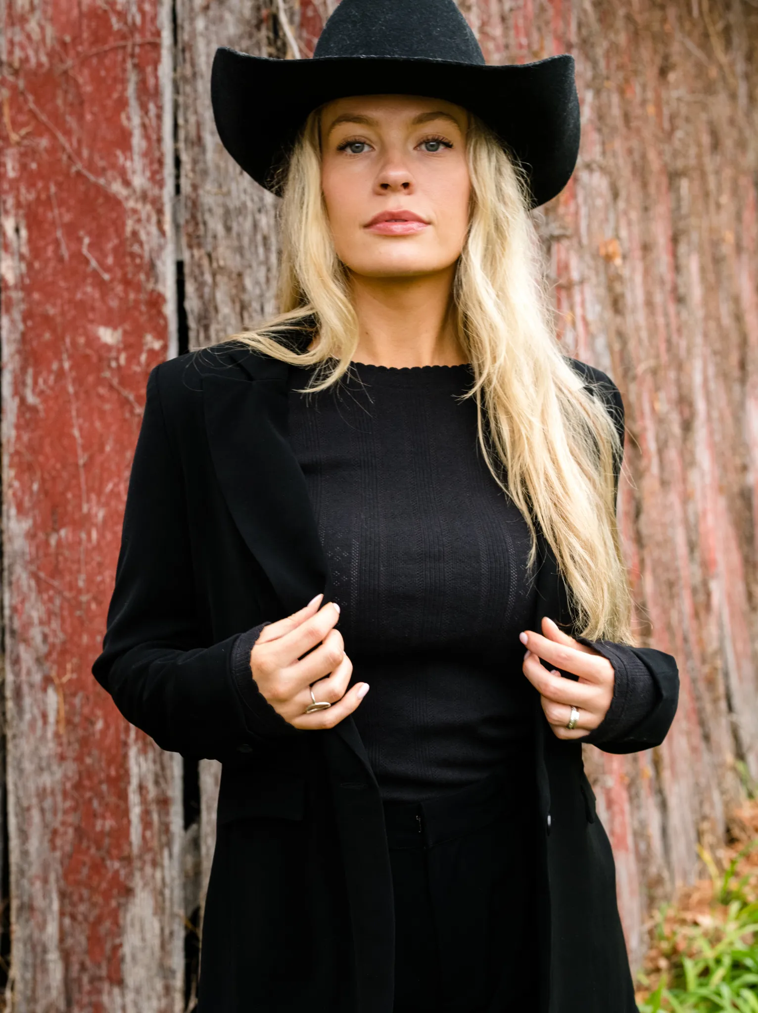 Claire Crepe Blazer