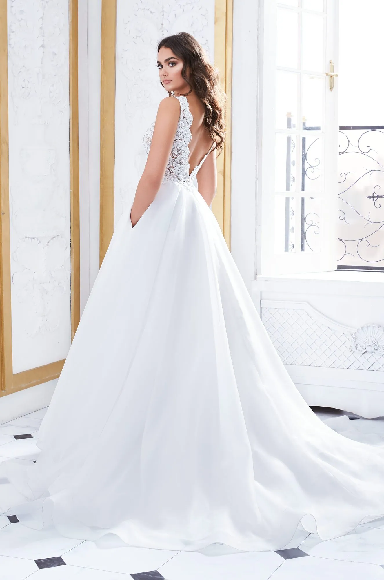 Dress 3827: Paloma Blanca "4852" waist 30