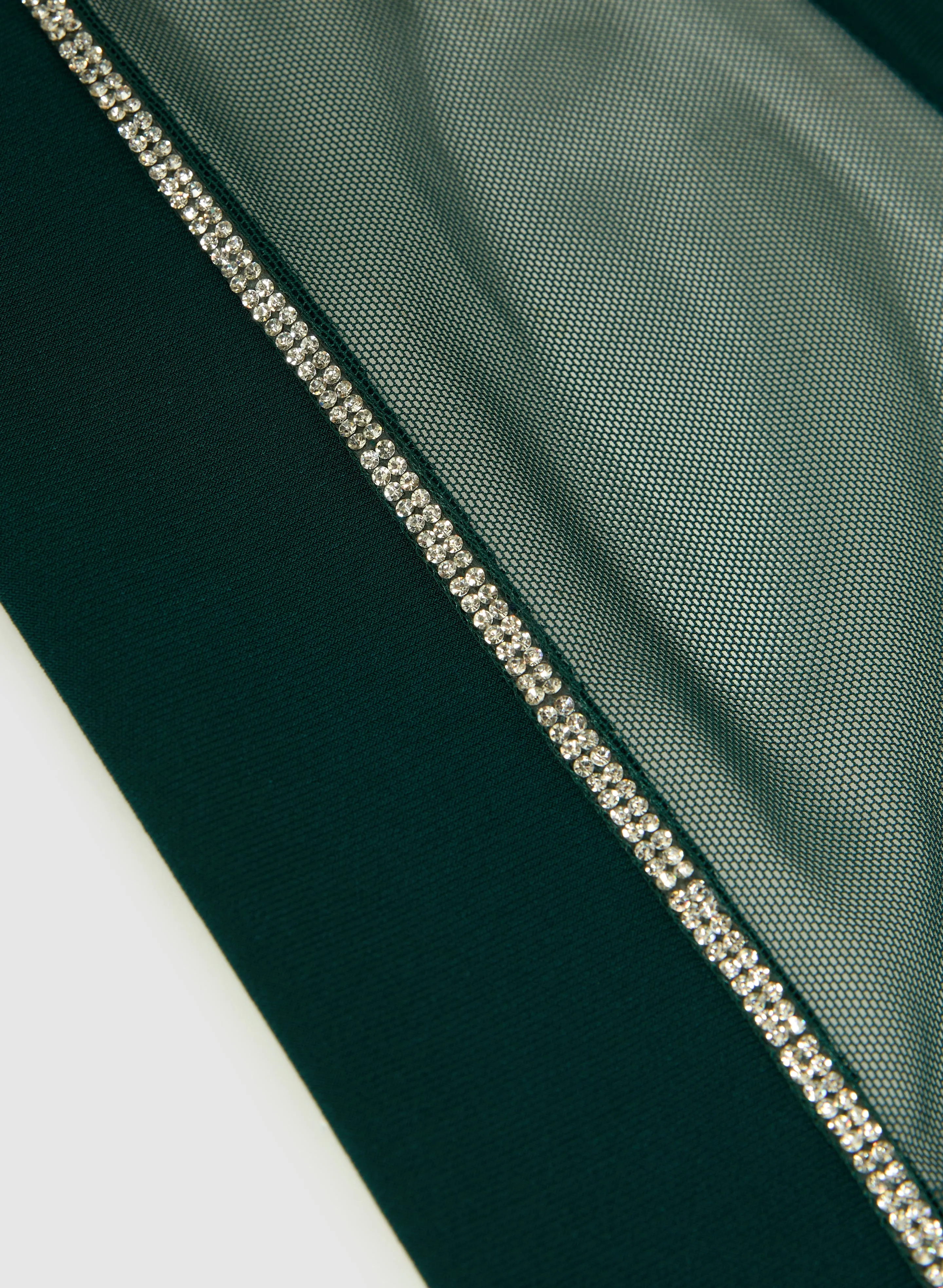 Dress & Mesh Sleeve Jacket Set
