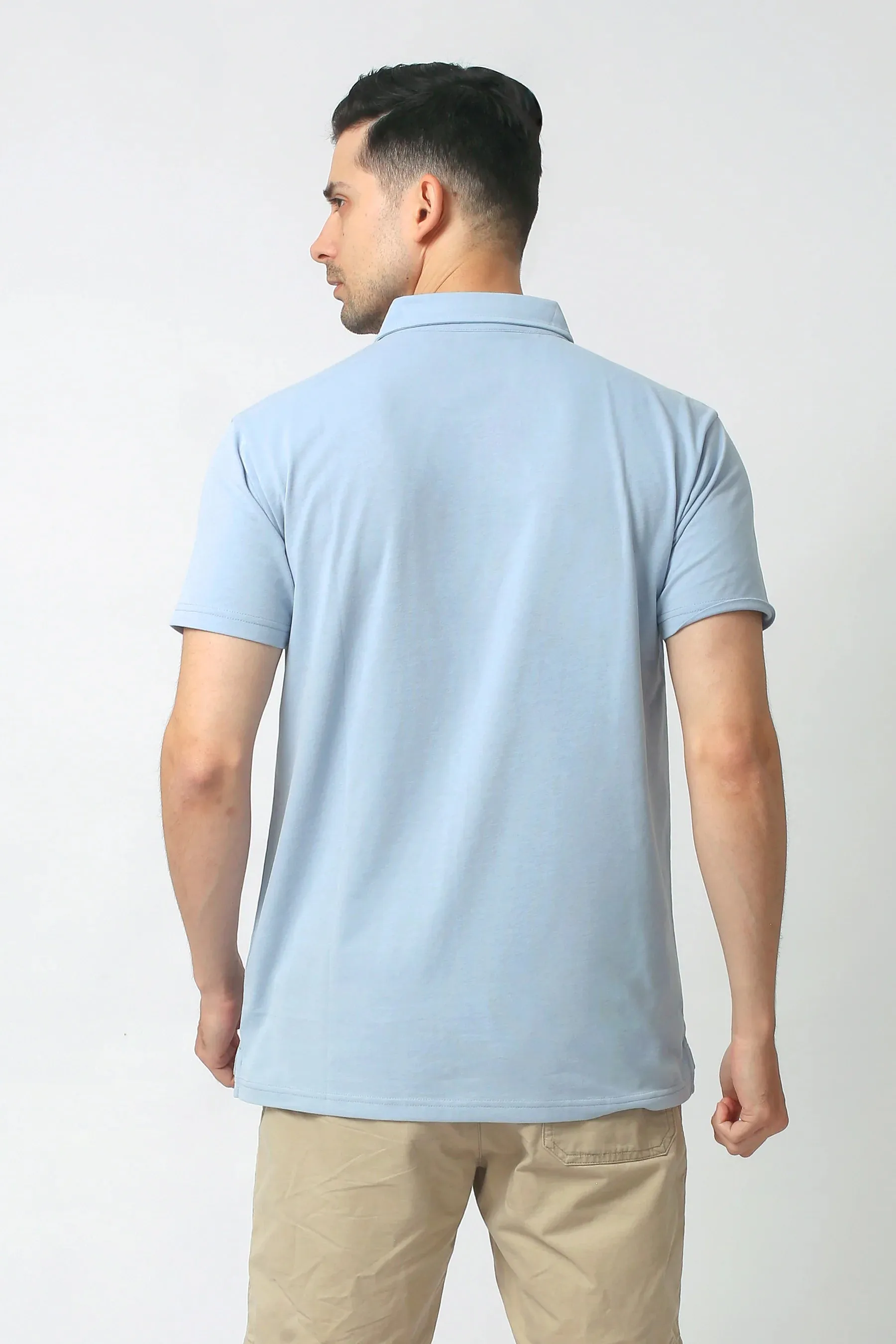 Everyday Polo Shirt (Powder Blue)