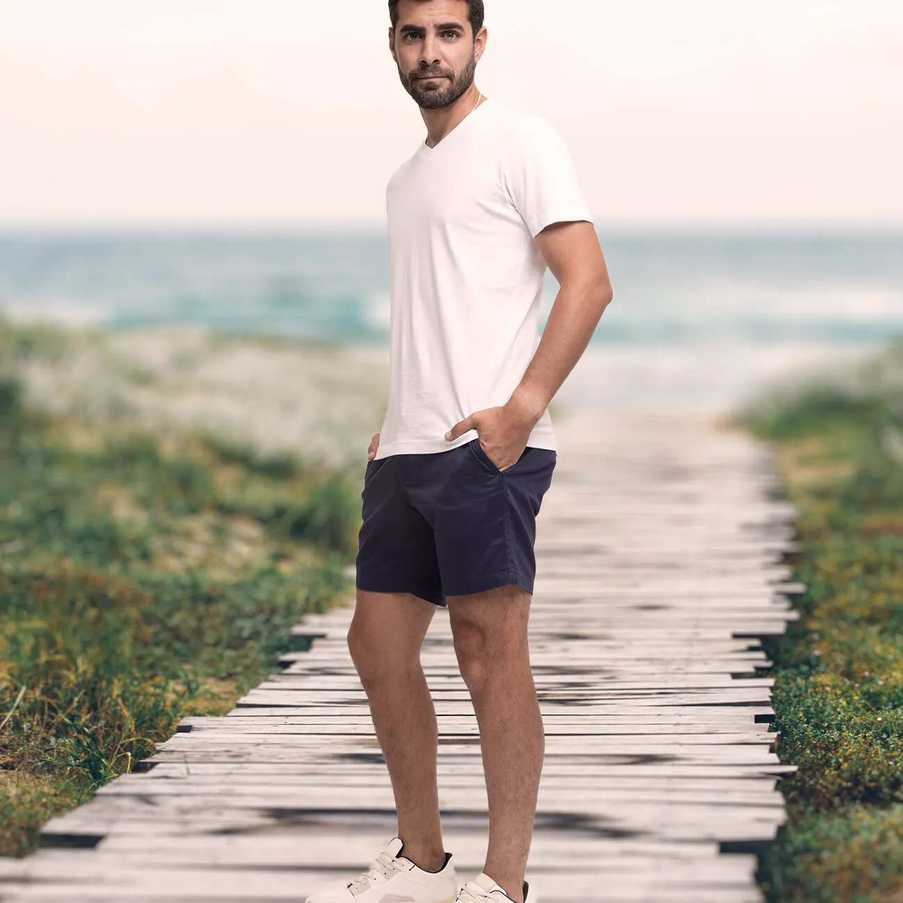 Feel Good Ink Blue Shorts