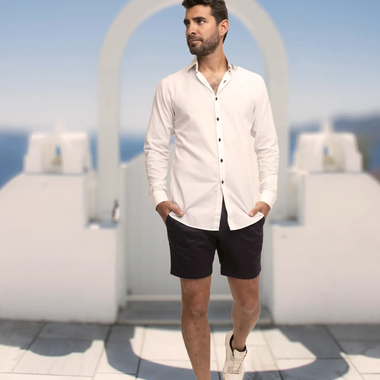 Feel Good Shorts in Light Khaki