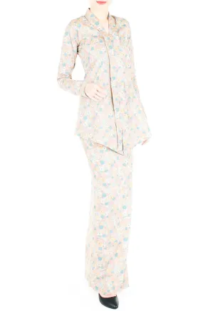 Flawless in Pastel Fleurs Modern Kebaya