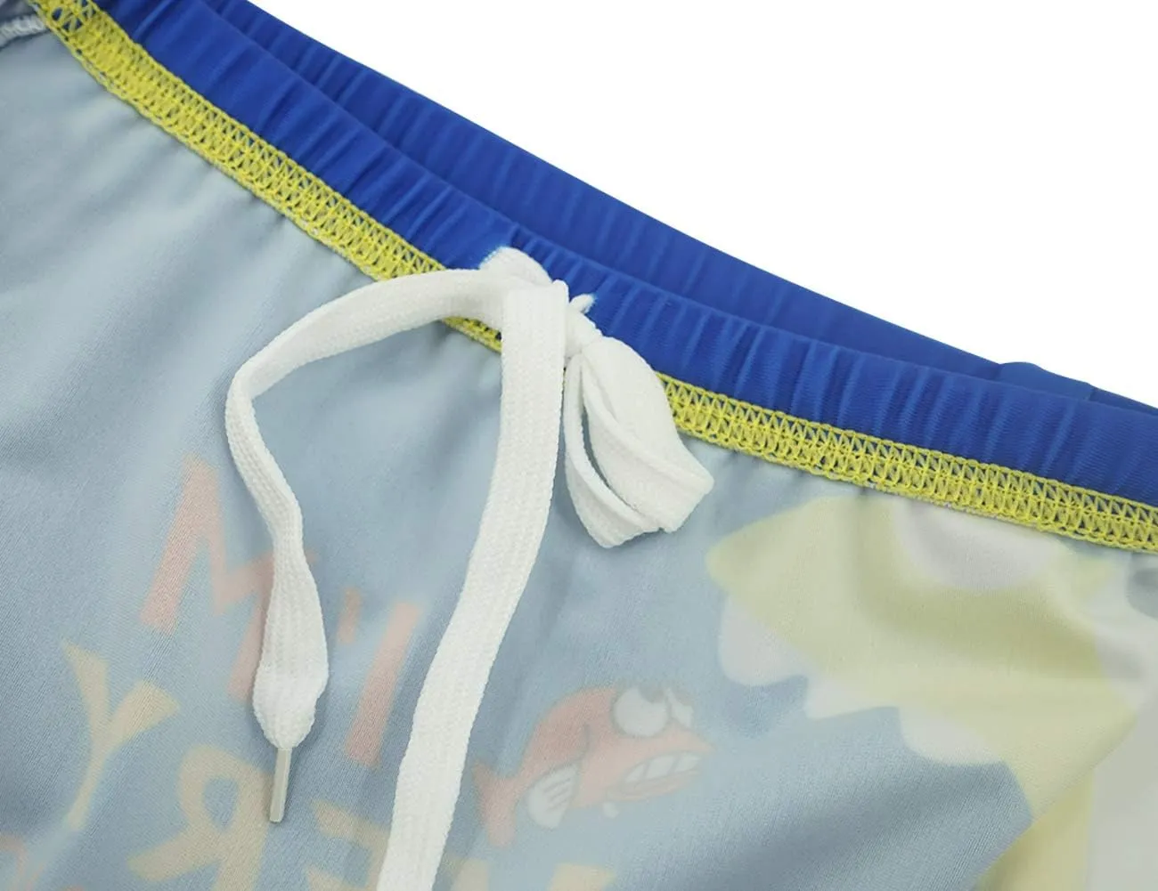 Happy Cherry Baby Boys Swimming Trunks Cartoon Swimwear Short with Hat