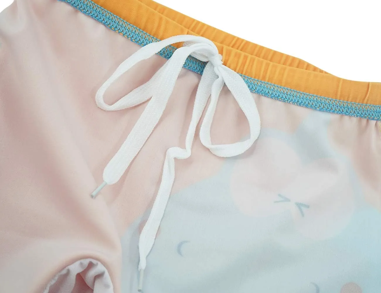 Happy Cherry Baby Boys Swimming Trunks Cartoon Swimwear Short with Hat