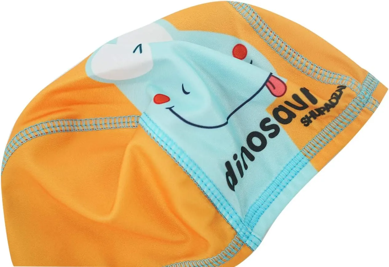 Happy Cherry Baby Boys Swimming Trunks Cartoon Swimwear Short with Hat