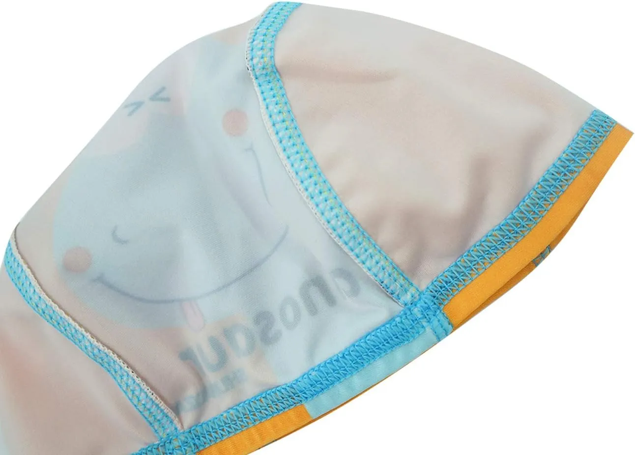 Happy Cherry Baby Boys Swimming Trunks Cartoon Swimwear Short with Hat