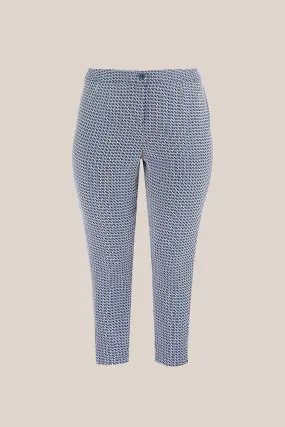 Jacquard Tailored Trousers