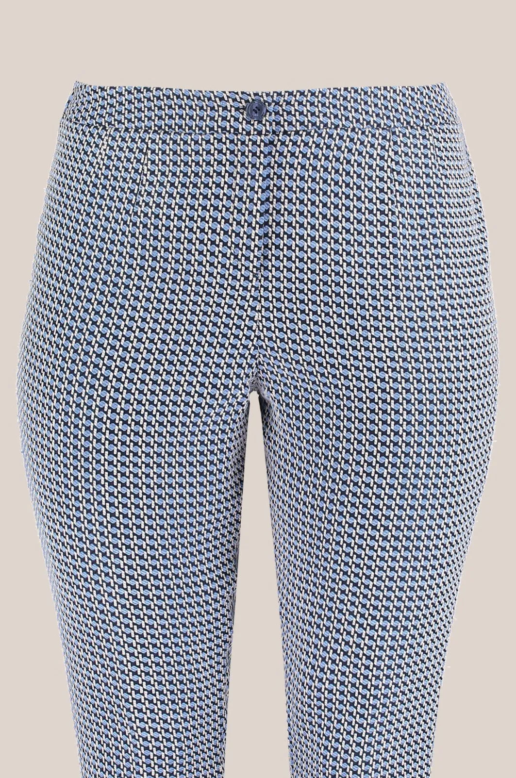 Jacquard Tailored Trousers