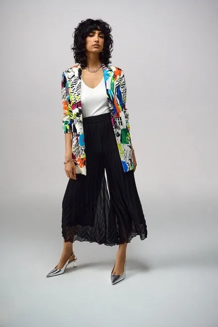 JOSEPH RIBKOFF 241302 Abstract Print Blazer