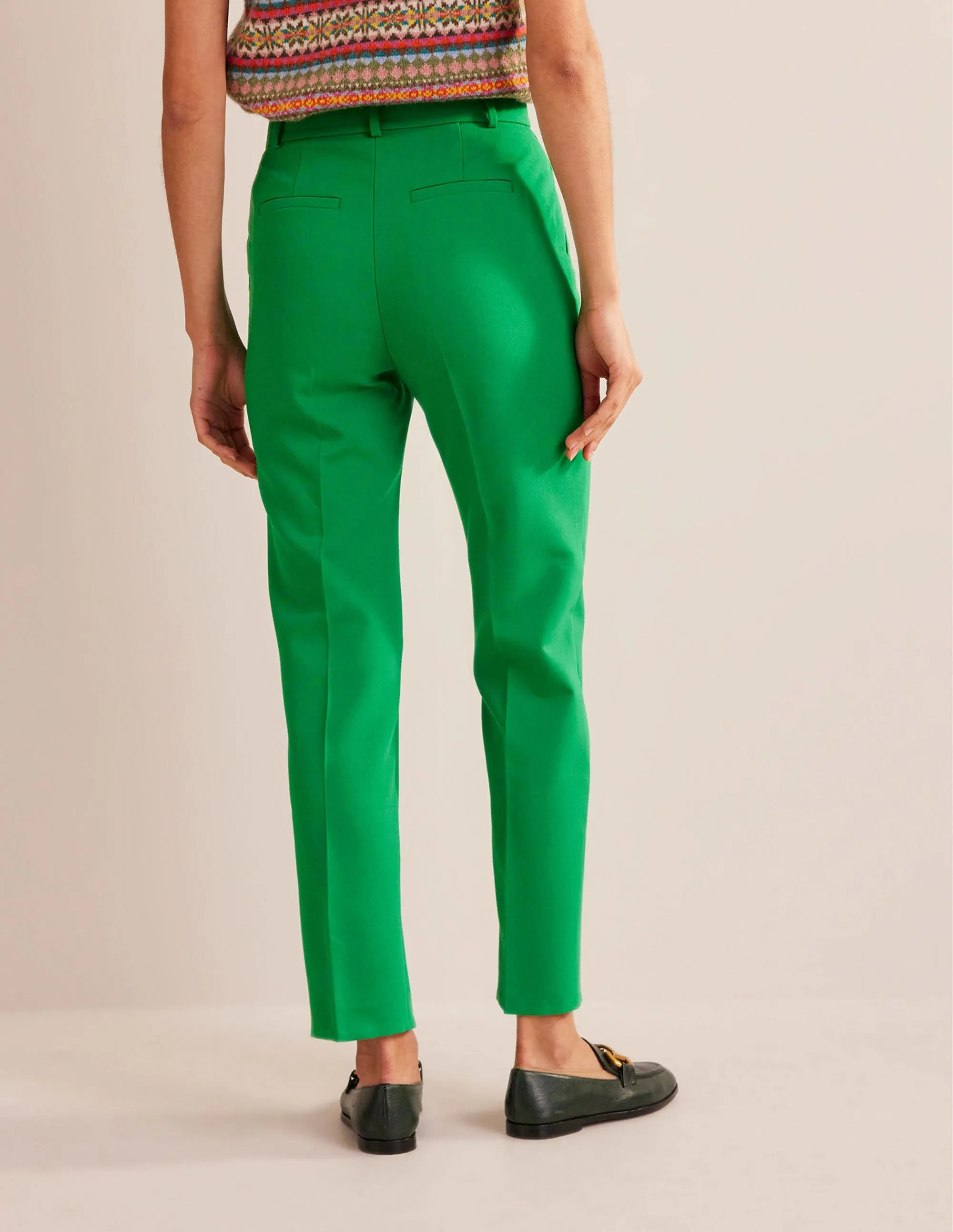 Kew Tailored Trouser-Rich Emerald