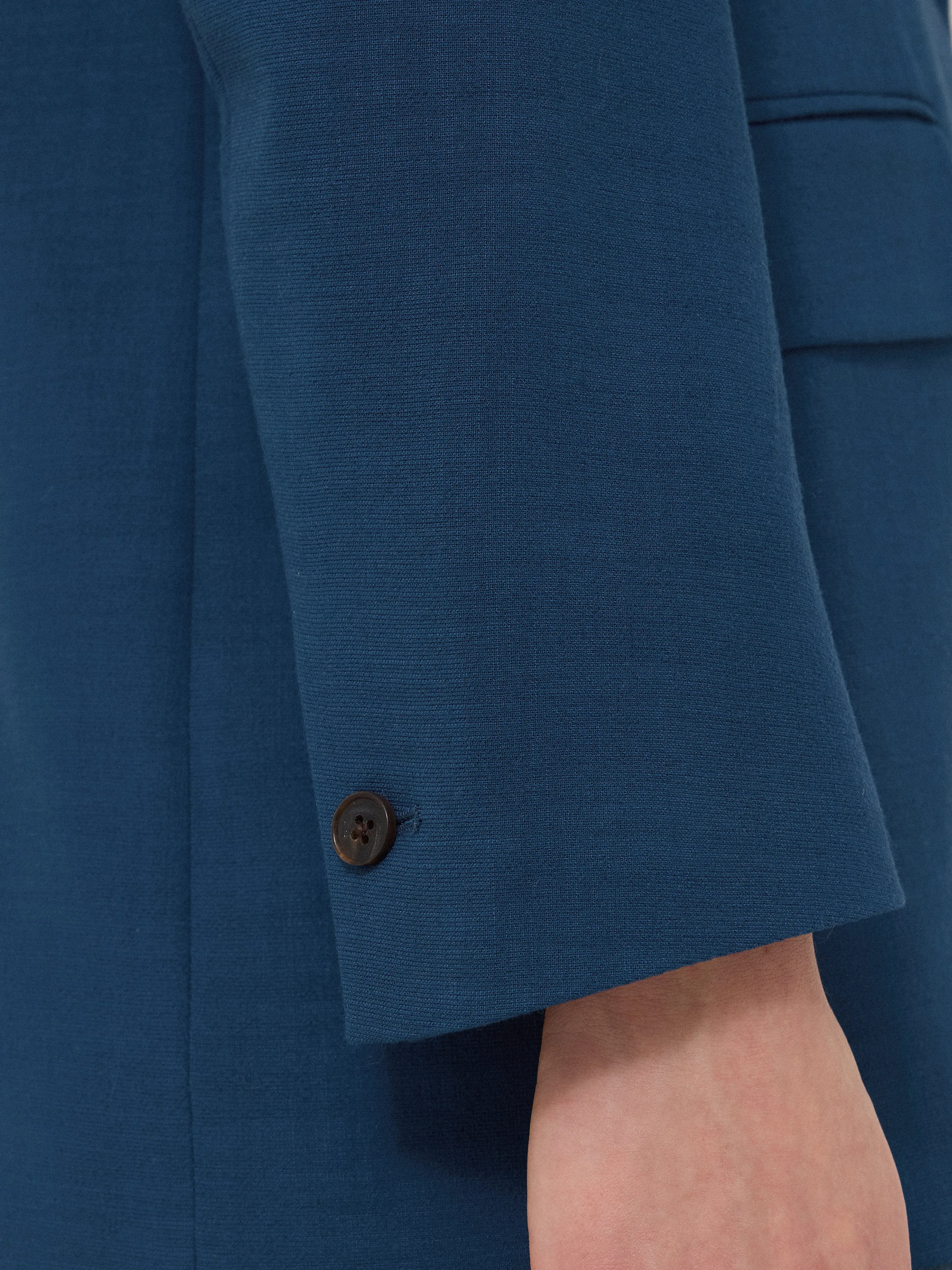 Knox Crosshatch Blazer | Blue