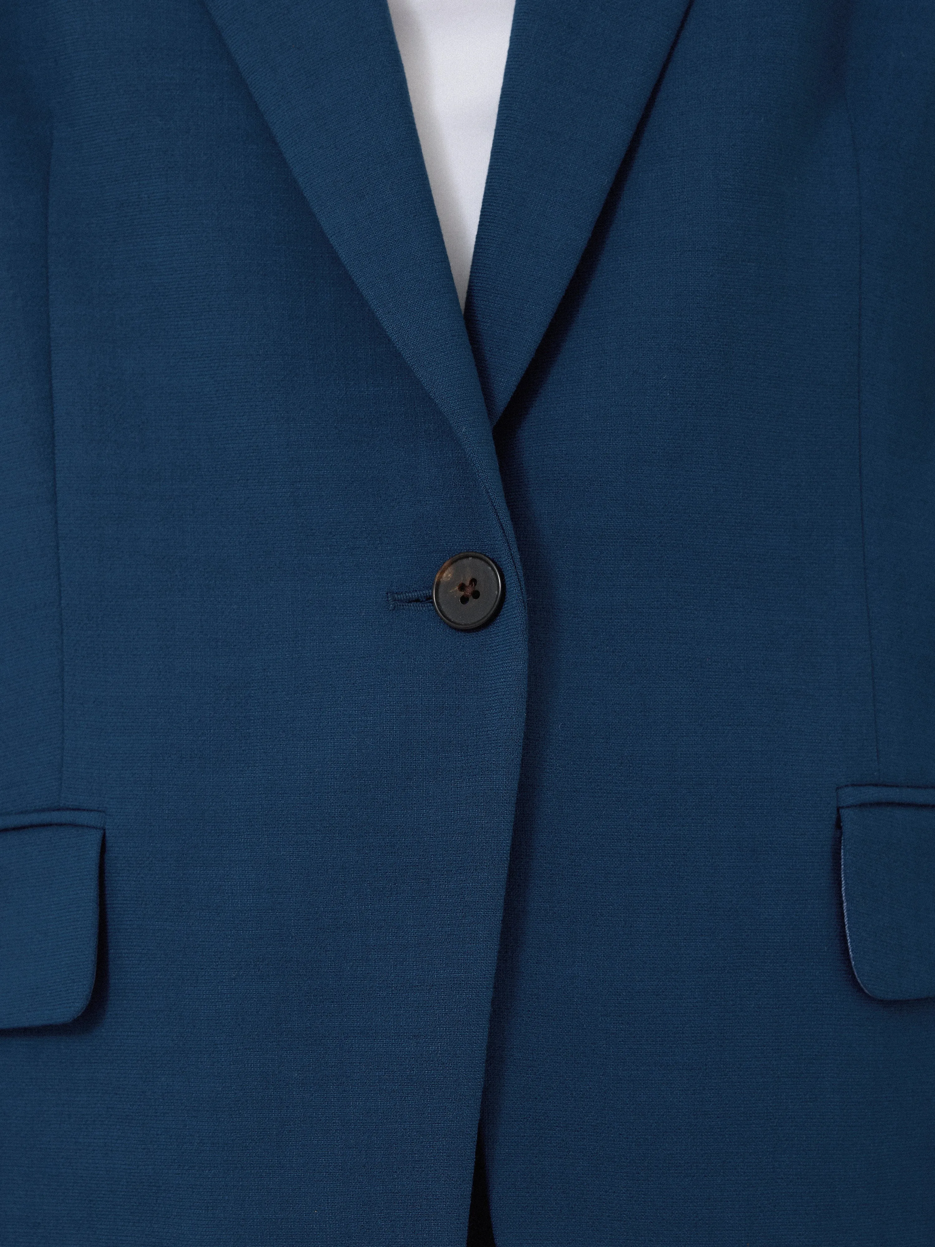 Knox Crosshatch Blazer | Blue