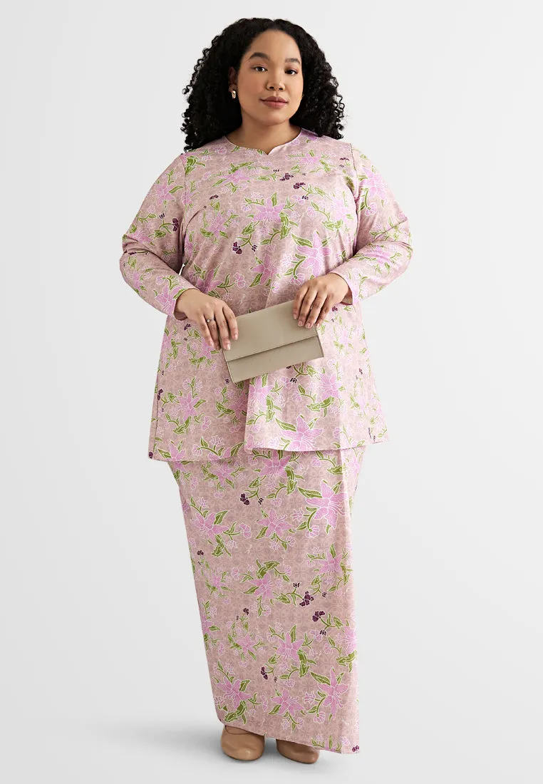 Malika Malaysian Batik Kurung Modern Set