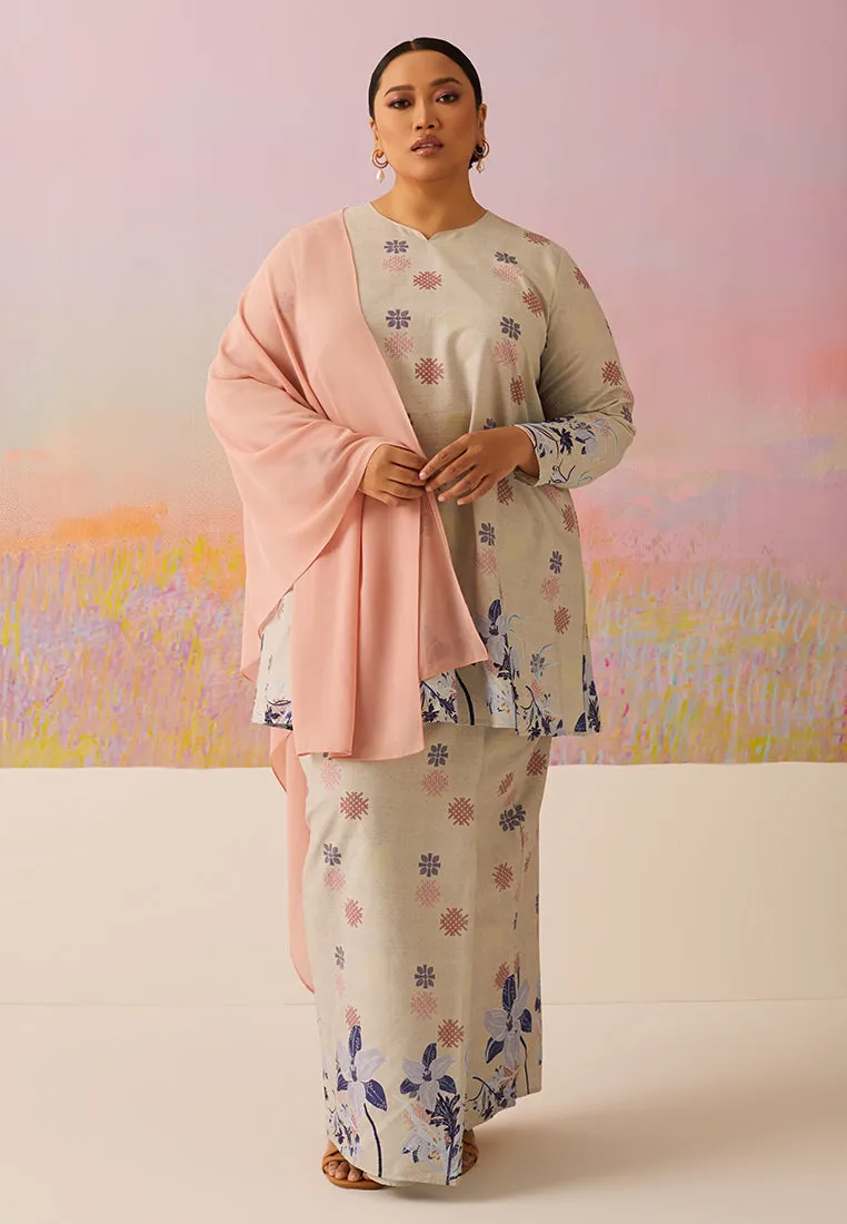 Malika Malaysian Batik Kurung Modern Set