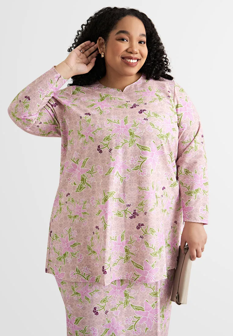 Malika Malaysian Batik Kurung Modern Set