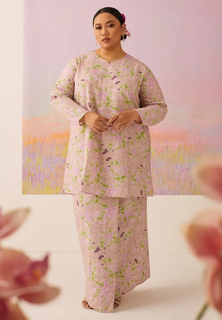 Malika Malaysian Batik Kurung Modern Set