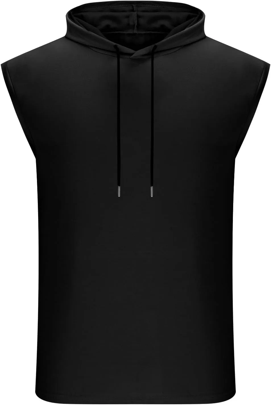 Mens Work Out Gym Beach Vest Hoods Coat for Man Sleeveless Hawaiian Cami Tank Hooded Tropical Fall Winter Vest 2025