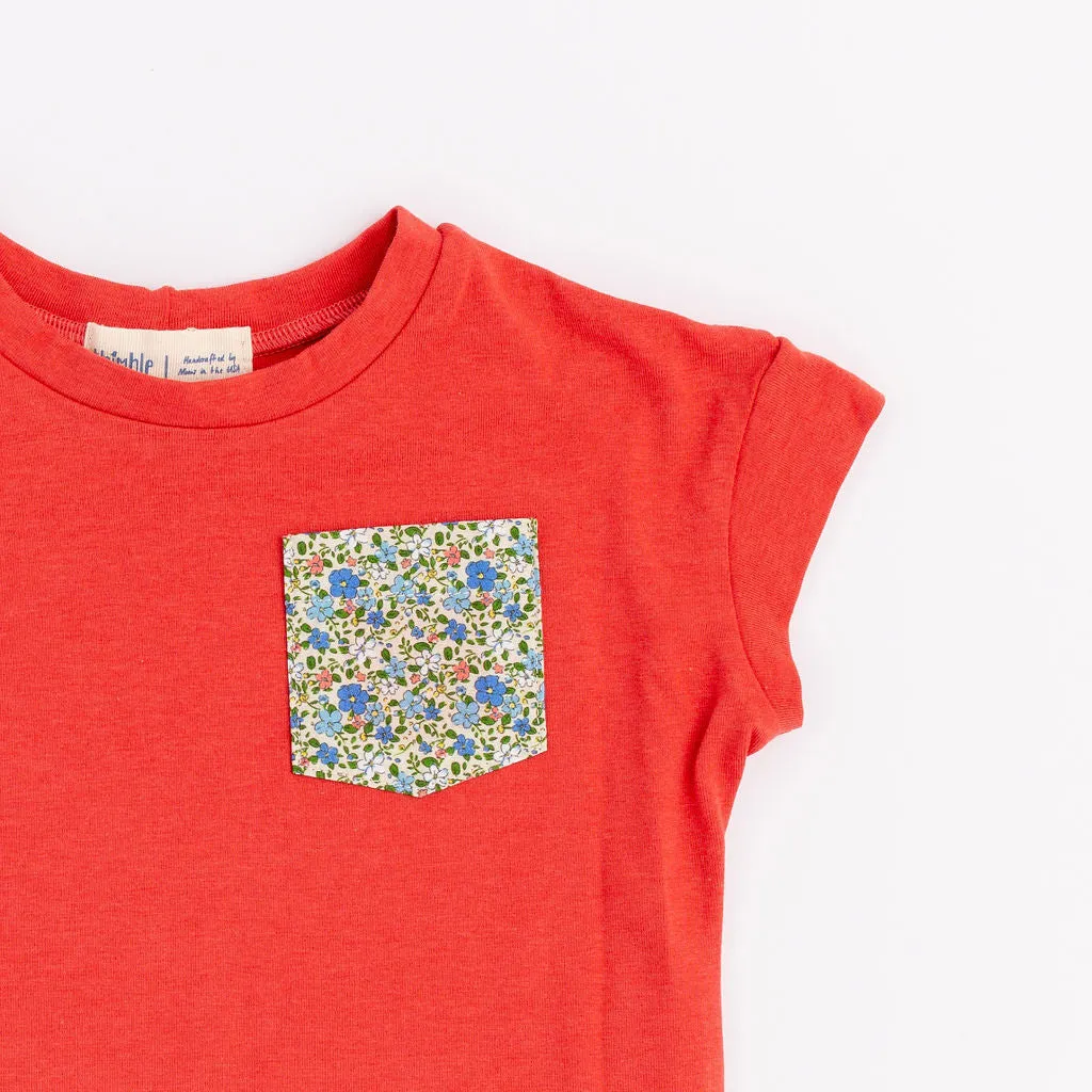 Modern Tee in Watermelon