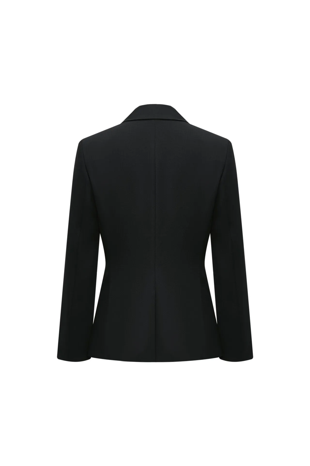 Multiway Stretch Reverse Collar Suit Blazer