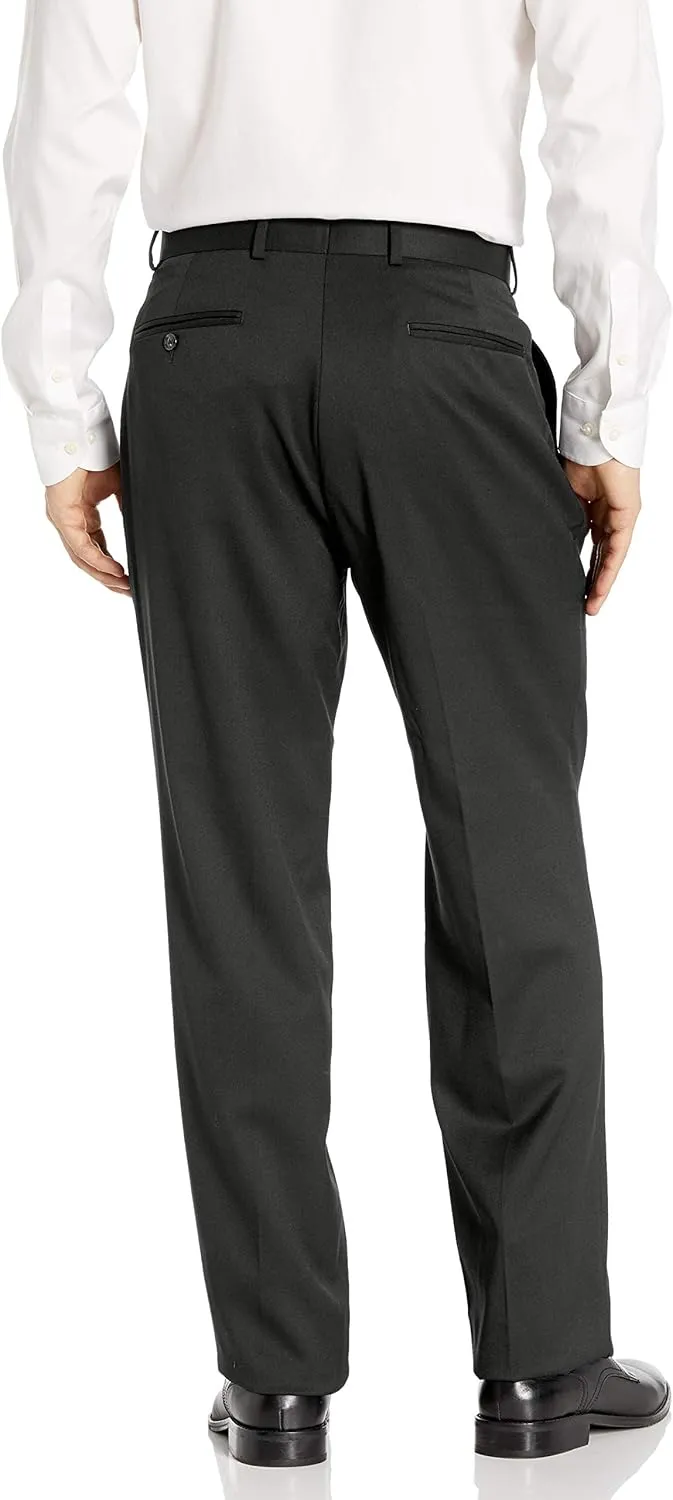 Palm Beach Men's Stan Double Reverse Pleat Dress Pant