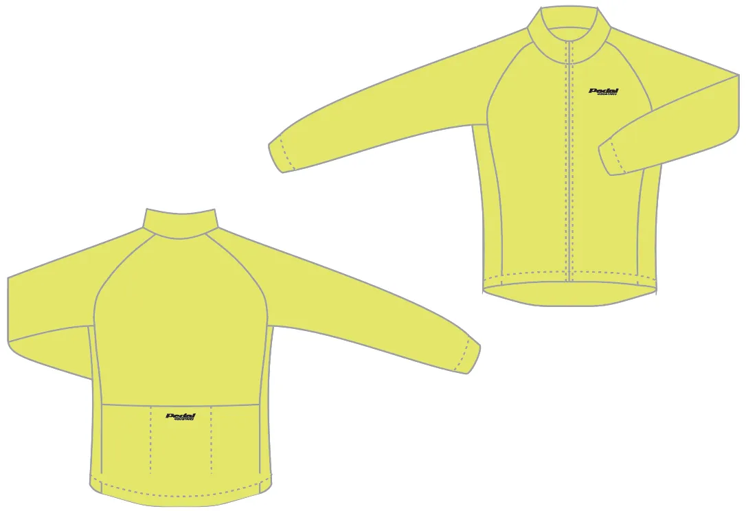 PEDAL industries KOM JACKET 3.0 - HiViz
