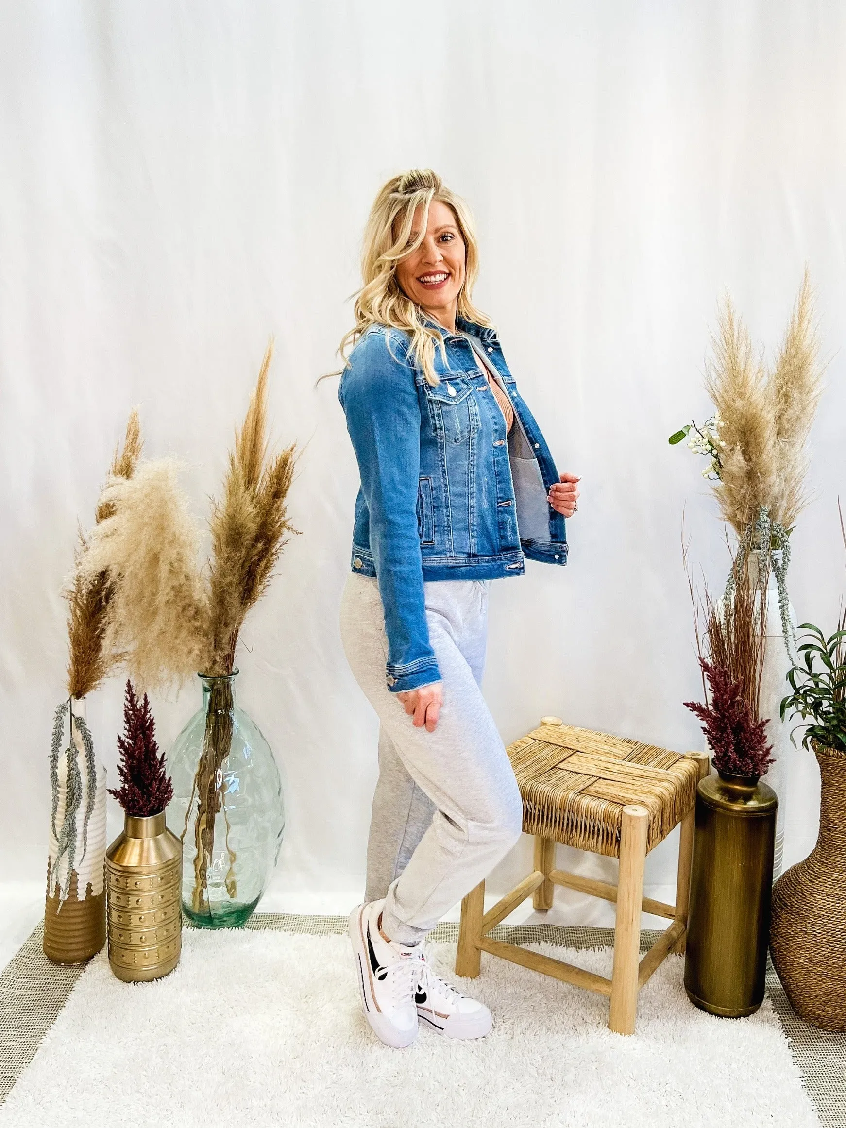 Perfect Day Denim Jacket, Light Wash