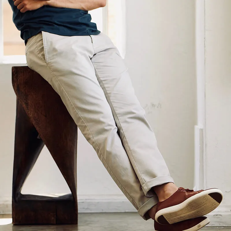 Perk Chinos in Light Khaki