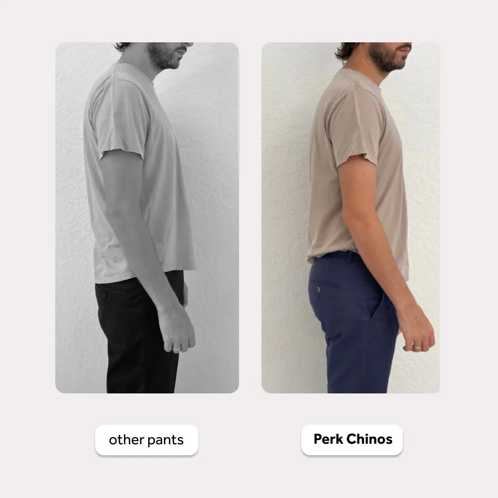 Perk Chinos in Light Khaki