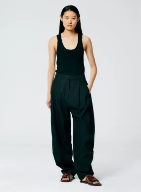 Refined Wool Tricotine Suiting Simon Trouser