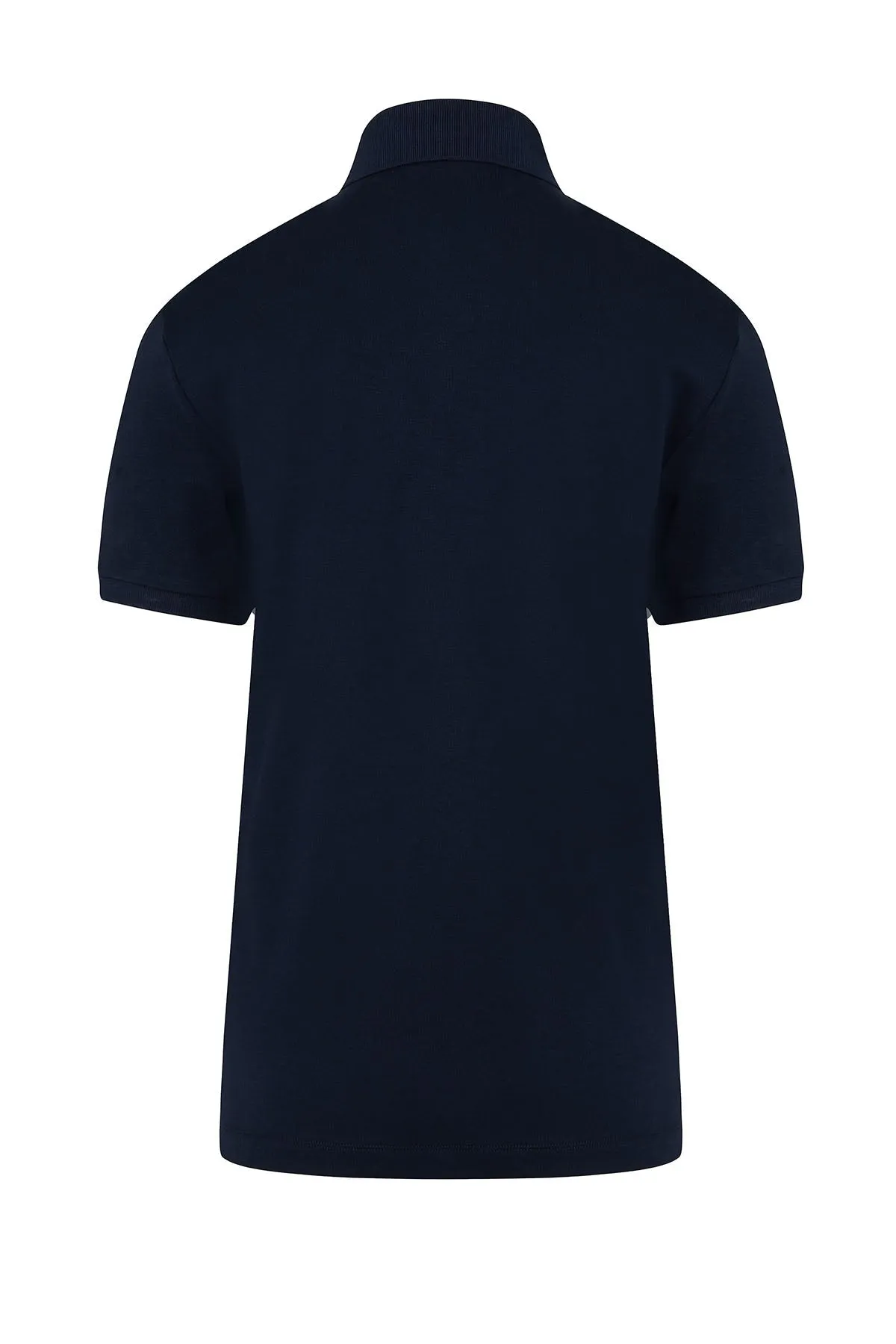 Regular Fit Cotton Navy Polo T-Shirt