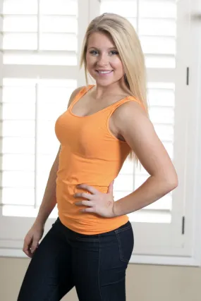 Seamless Orange Tank