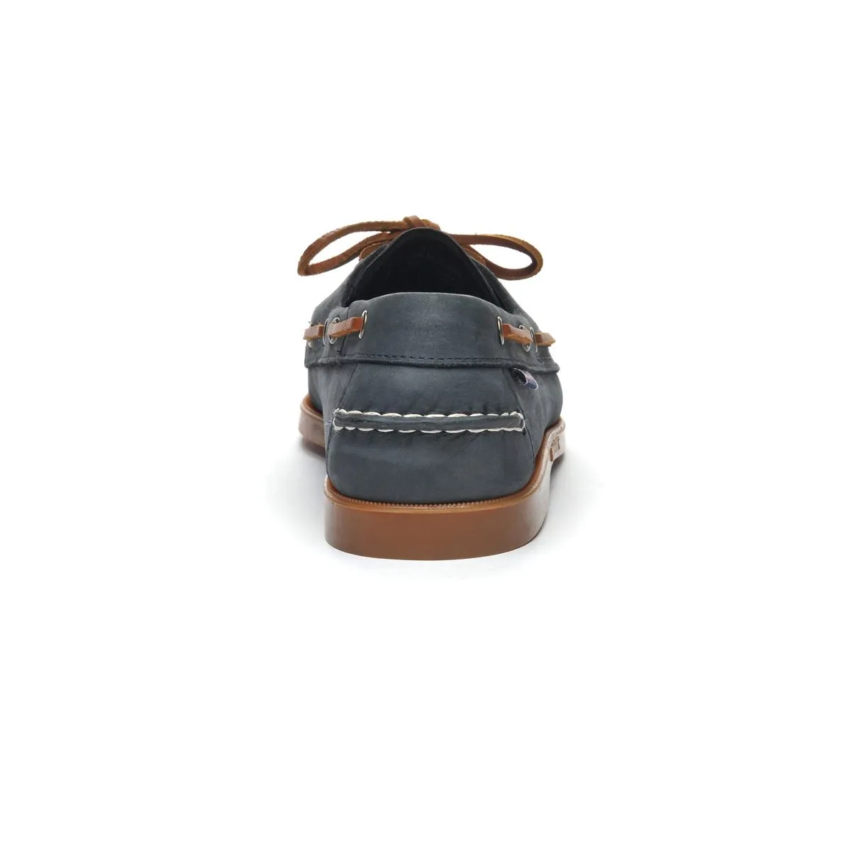 SEBAGO Leather DOCKSIDES PORTLAND NAVY TAN