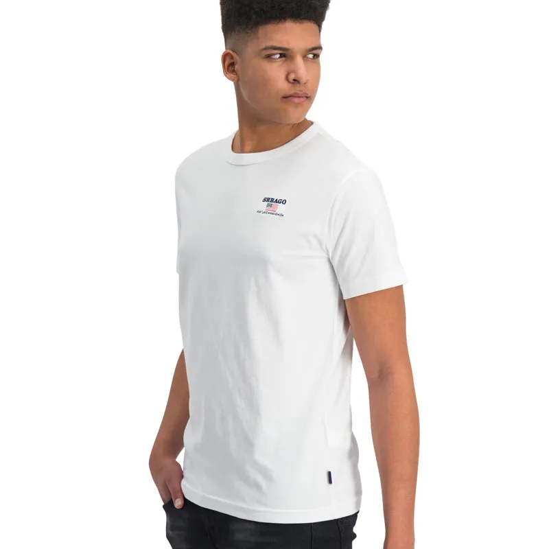 Sebago Outboard White T Shirt