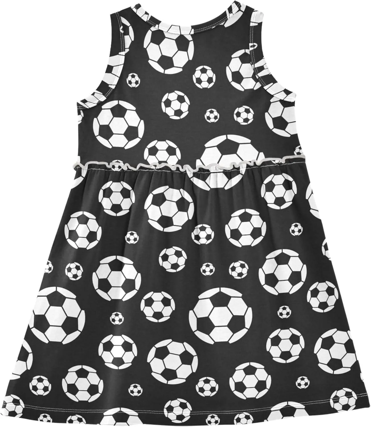 Summer Girl Dress Casual Dress Sleeveless Toddler Outfits Clothes