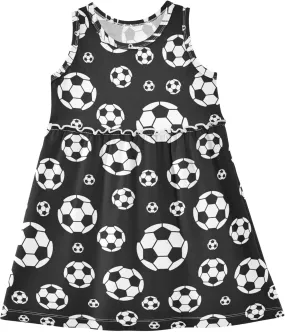 Summer Girl Dress Casual Dress Sleeveless Toddler Outfits Clothes