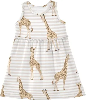 Summer Girl Dress Casual Dress Sleeveless Toddler Outfits Clothes