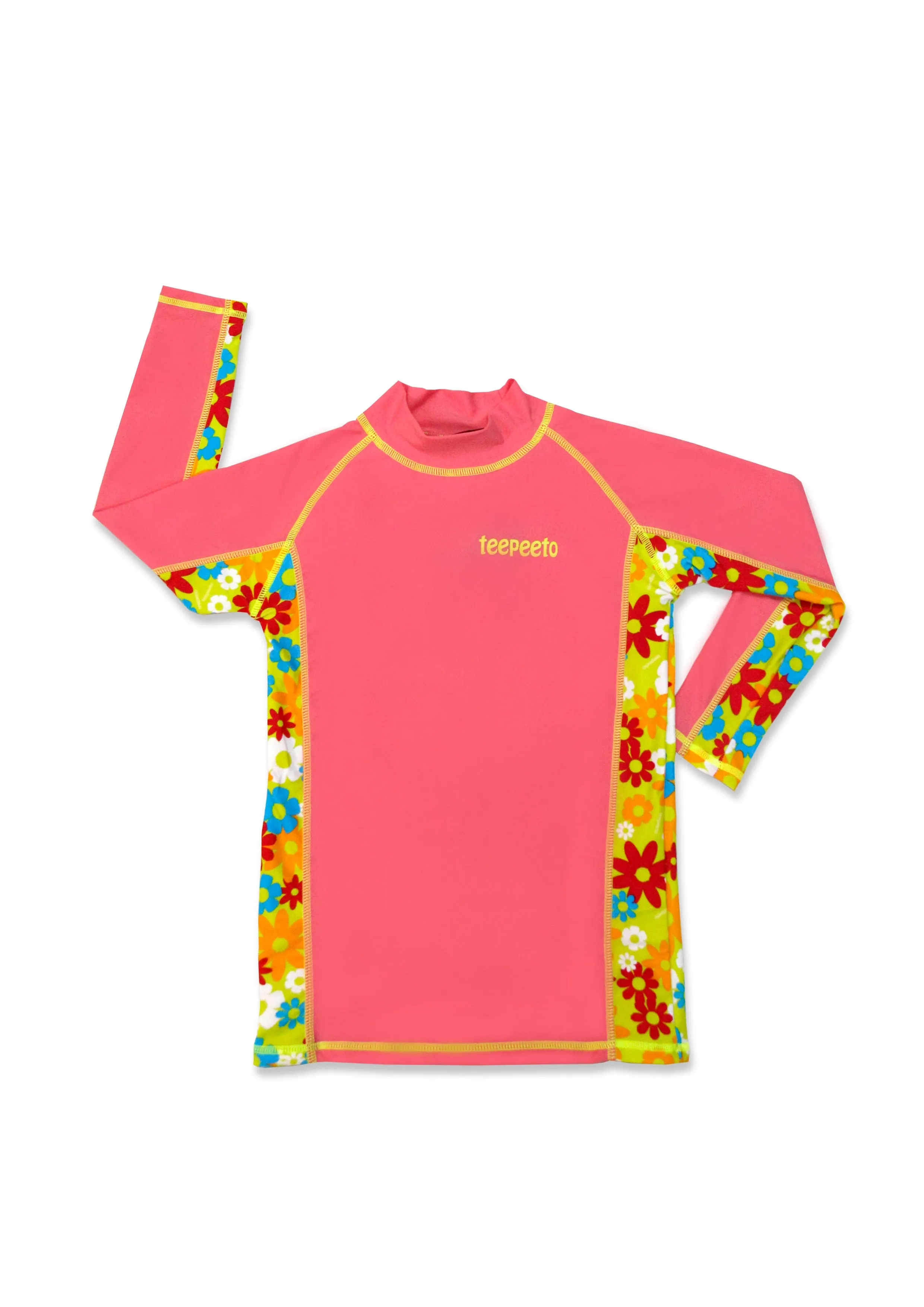 TeePeeTo UV50  Garden Long Sleeve Swimwear Top