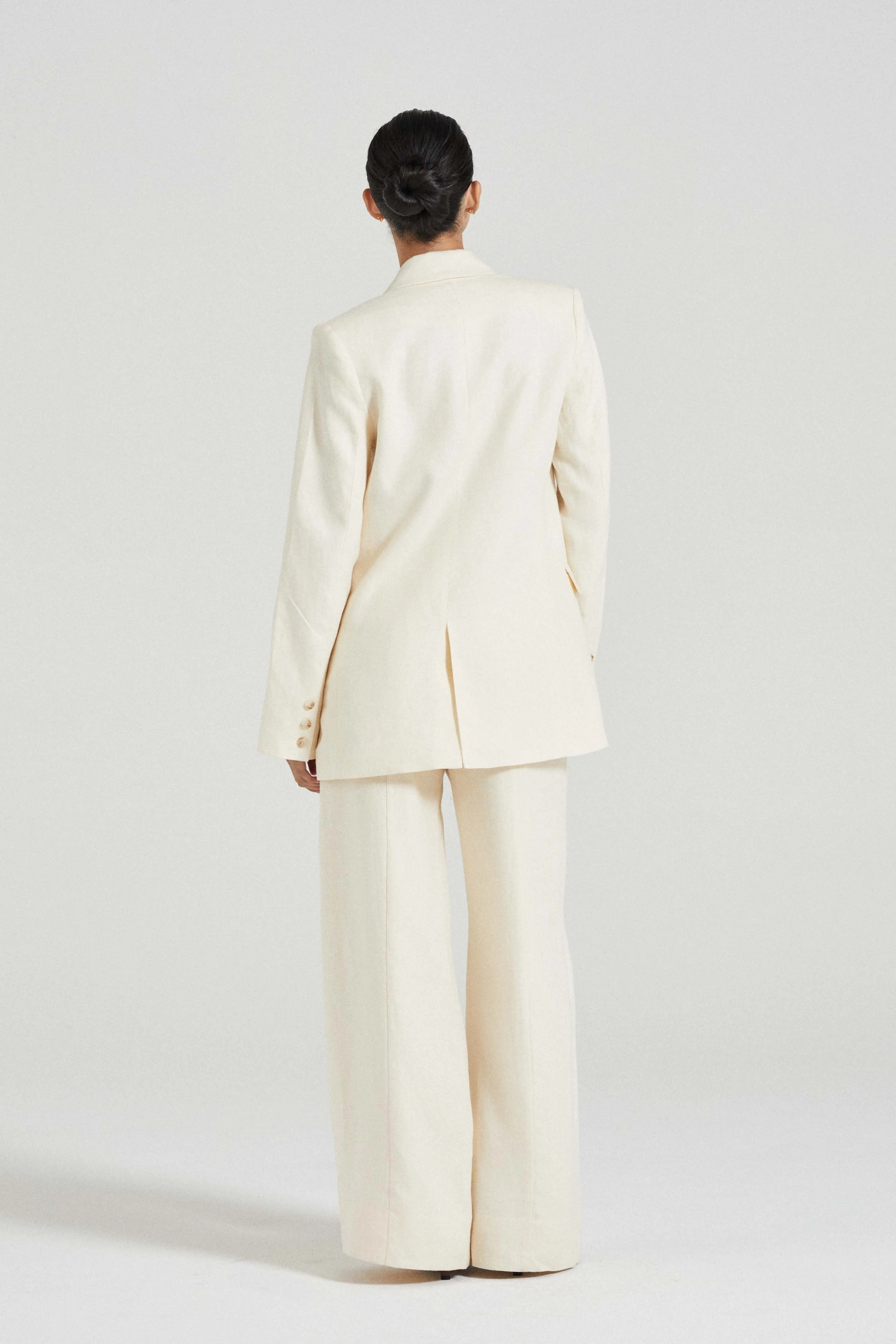 The Odette Blazer - Ivory