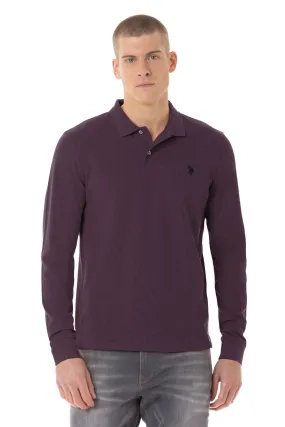 US POLO CASUAL MENS POLO LONG SLEEVE T-SHIRT