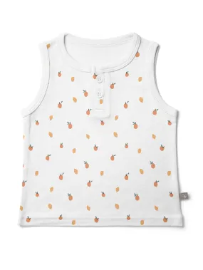 Viscose Bamboo Organic Cotton Tank Top - Citrus