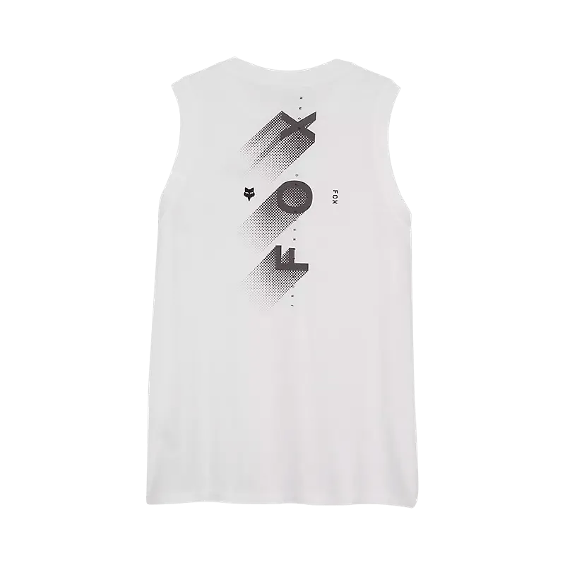 W WAYFARING BIKER TANK [WHT]