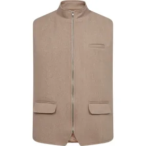 Wally Wool Vest - BGE Beige