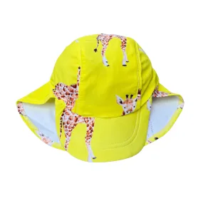 Yellow Giraffe Swim Hat