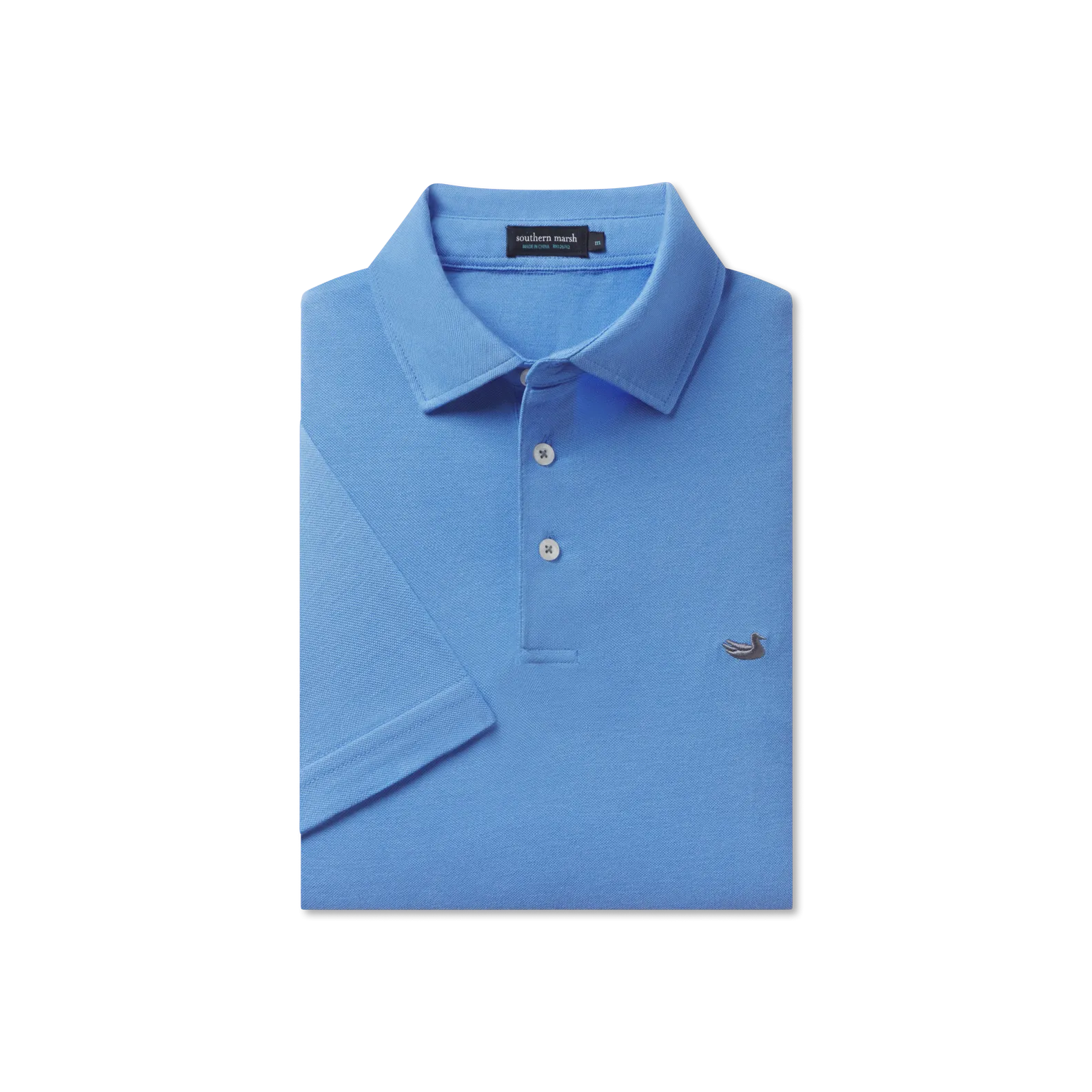 Youth MarshLUX Mangrove Pique Polo